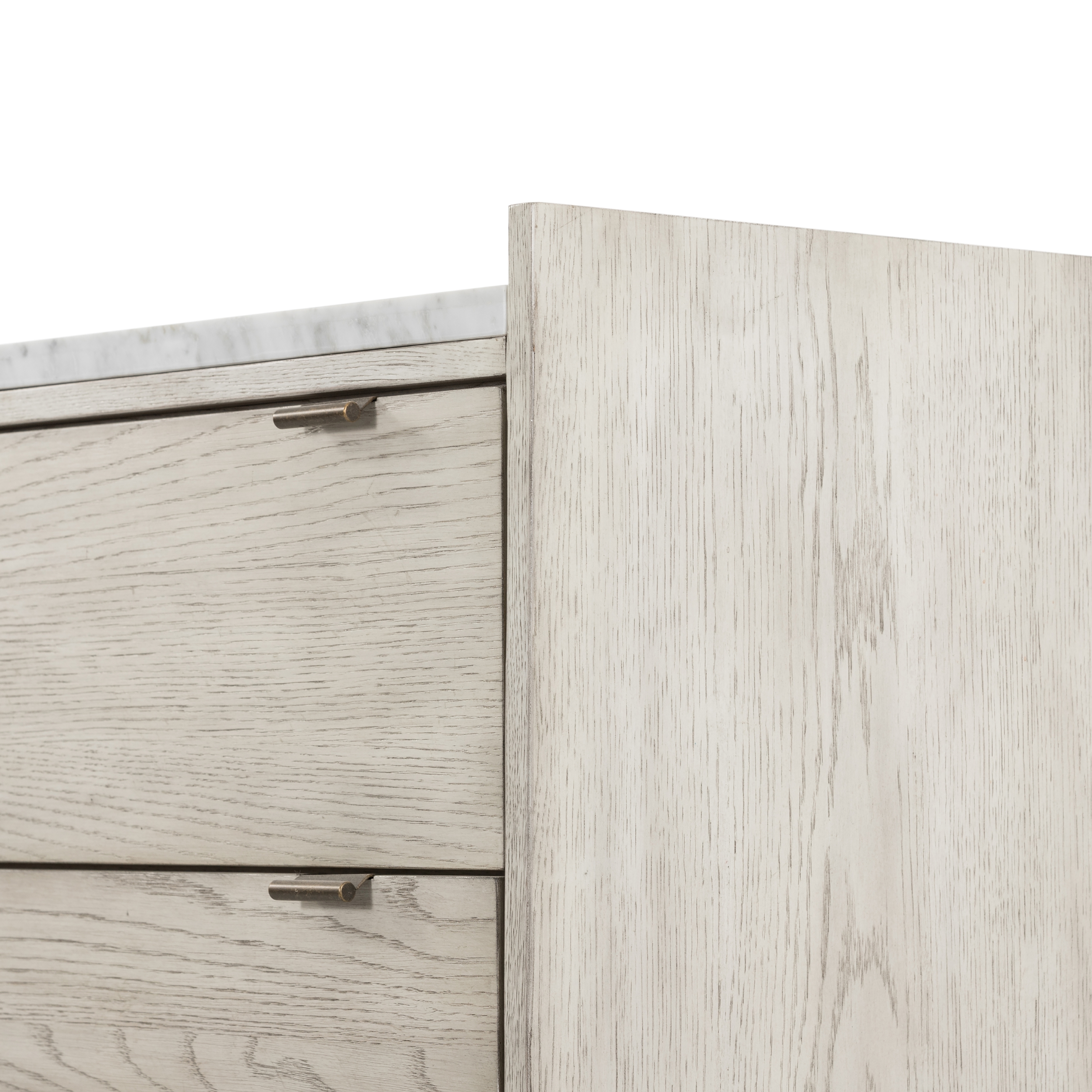 Viggo 6 Drawer Dresser-Vintage White Oak - Image 12