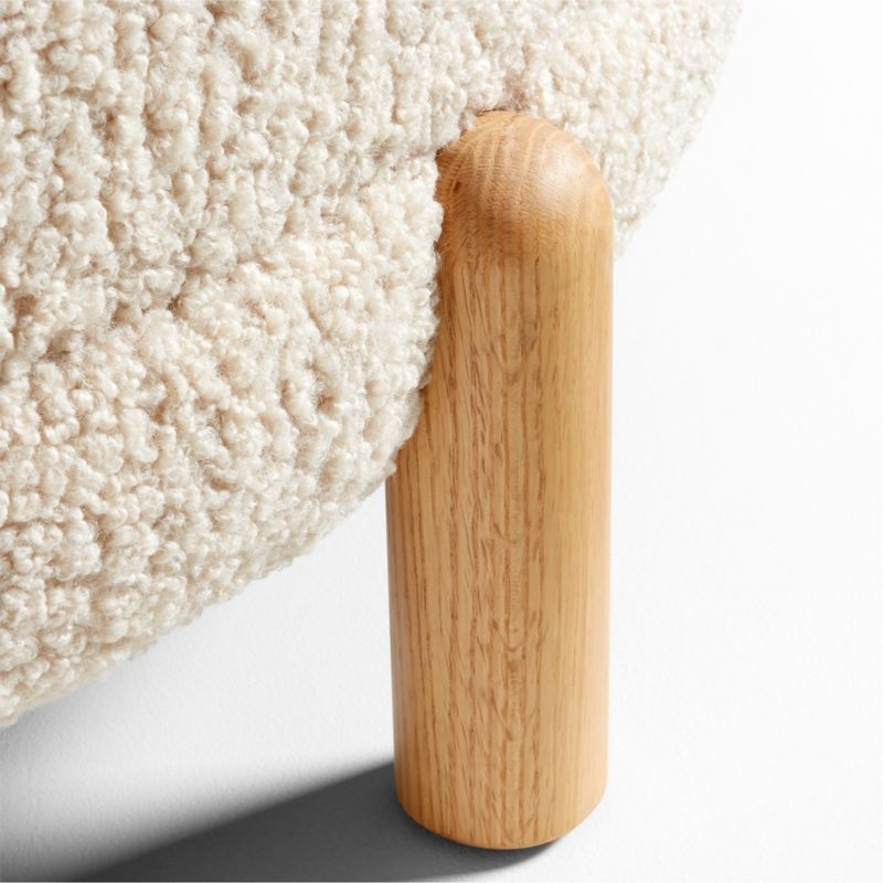 Family Oversized Sherpa Lounge Chair and a Half - Image 4