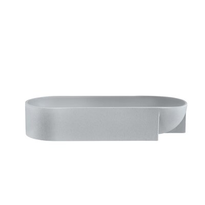 Kuru Ceramic Decorative Bowl in Light Gray - Image 0