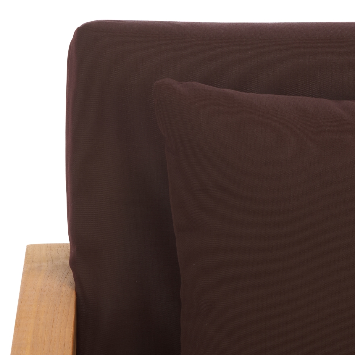 Montford Armchair - Natural/Dark Brown - Image 2