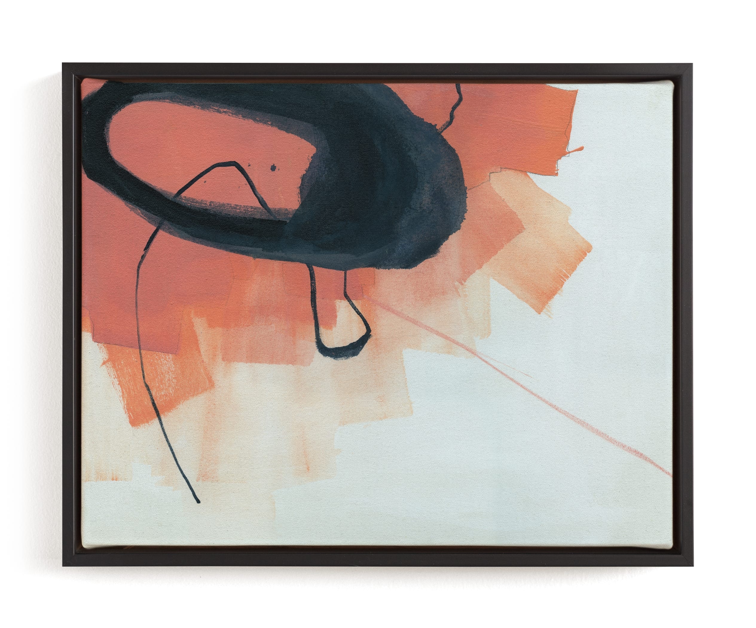 Orange Abstraction Limited Edition Fine Art Print 1 - Image 0