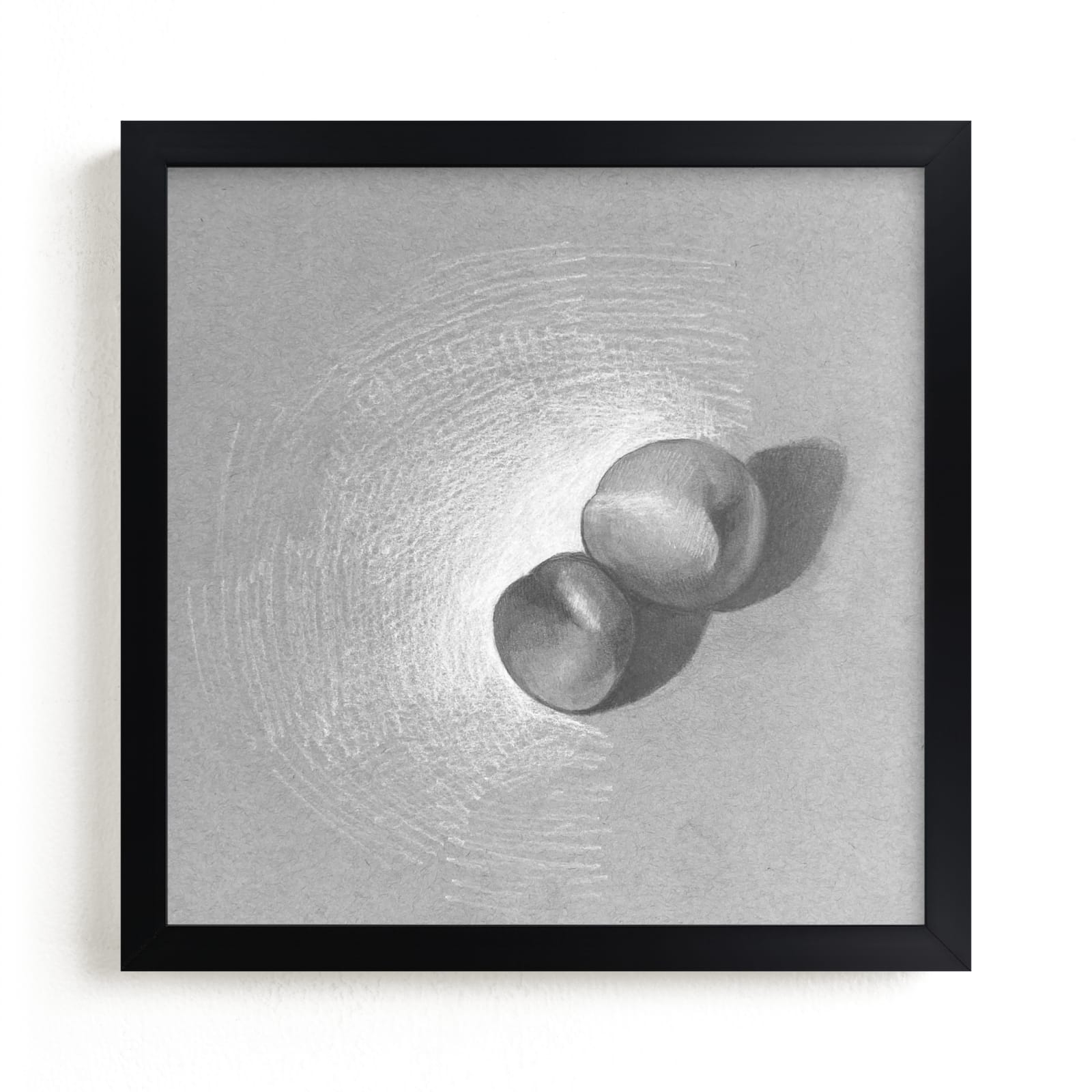 Two Peaches Limited Edition Fine Art Print 2 - Image 0