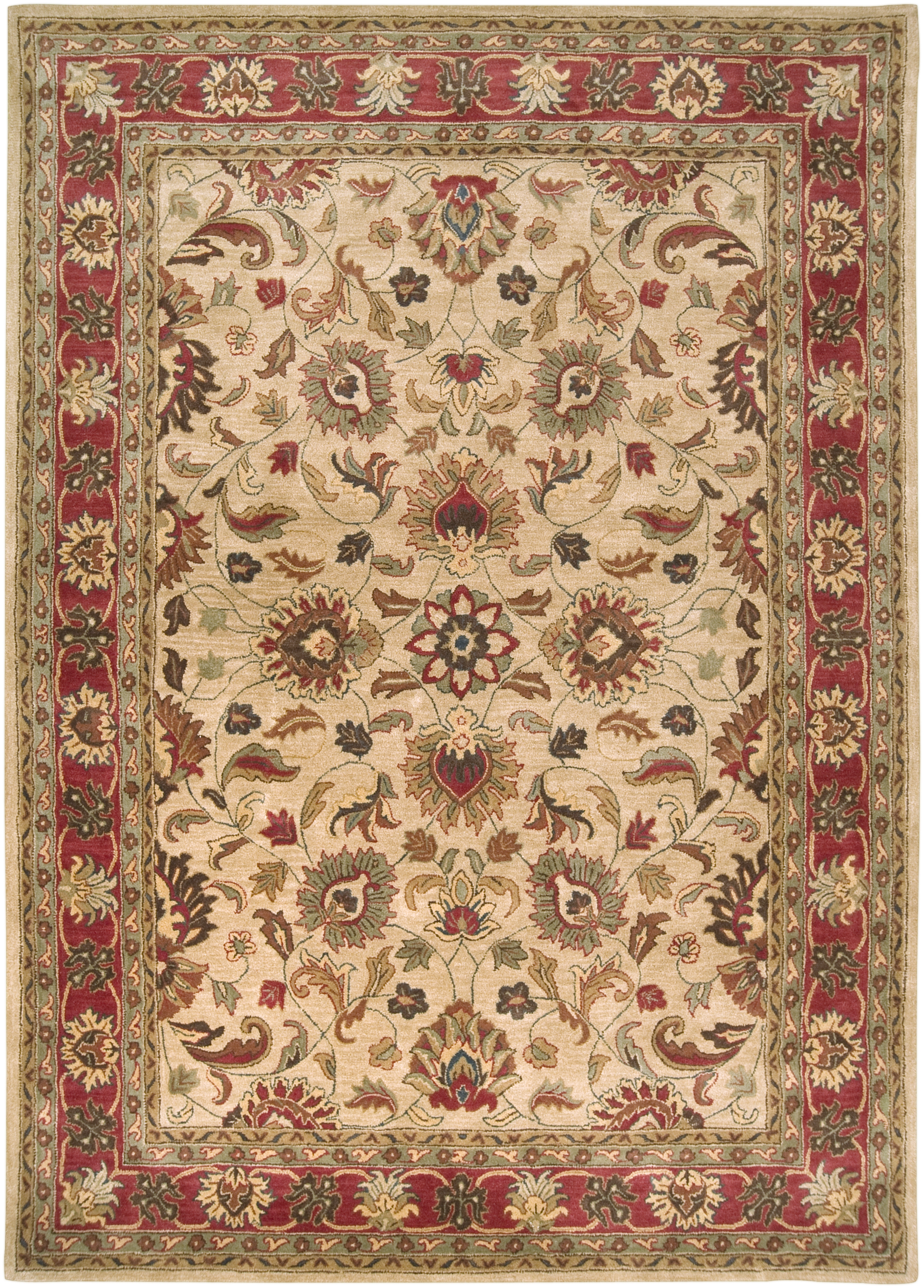 Caesar Brown Indoor 6' x 9' Handmade Rug - Image 0