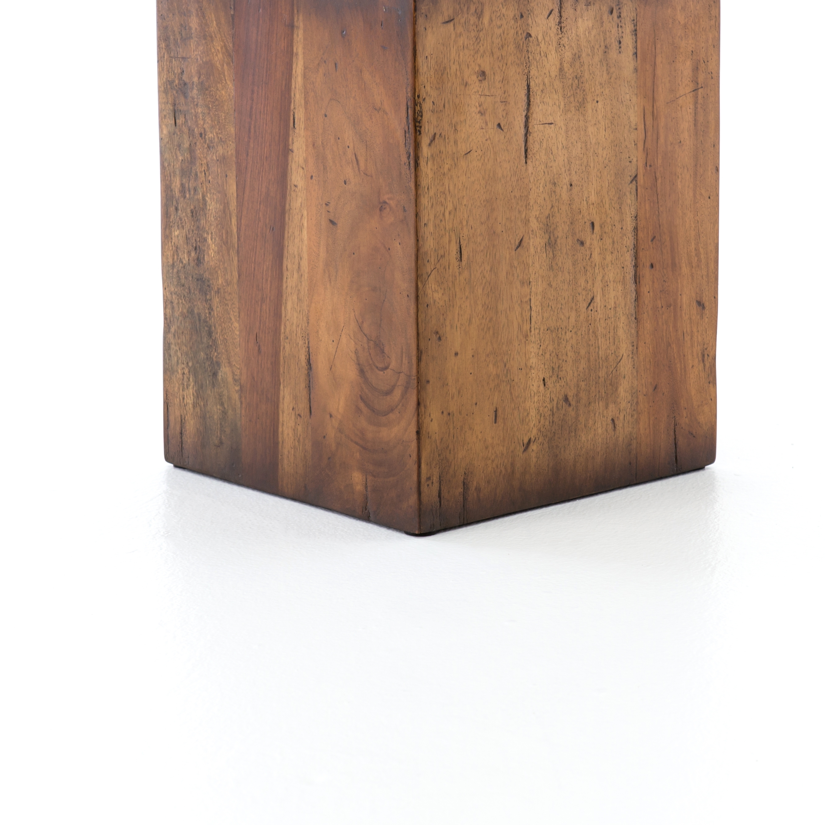 Duncan End Table-Reclaimed Fruitwood - Image 3