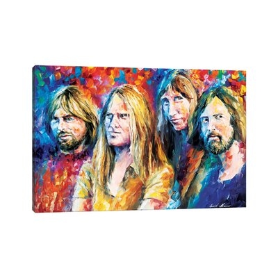 Pink Floyd by Leonid Afremov - Wrapped Canvas Print - Image 0
