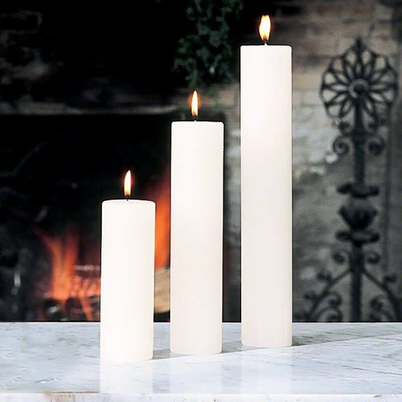 Studio A Home Pillar Candle Size: 12" H x 2" W x 2" D - Image 0