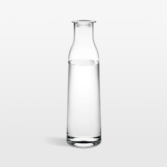 Holmegaard Minima 47.3-oz. Clear Bottle With Lid - Image 0