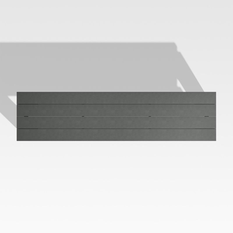 Walker Metal Outdoor Dining Bench - Image 4