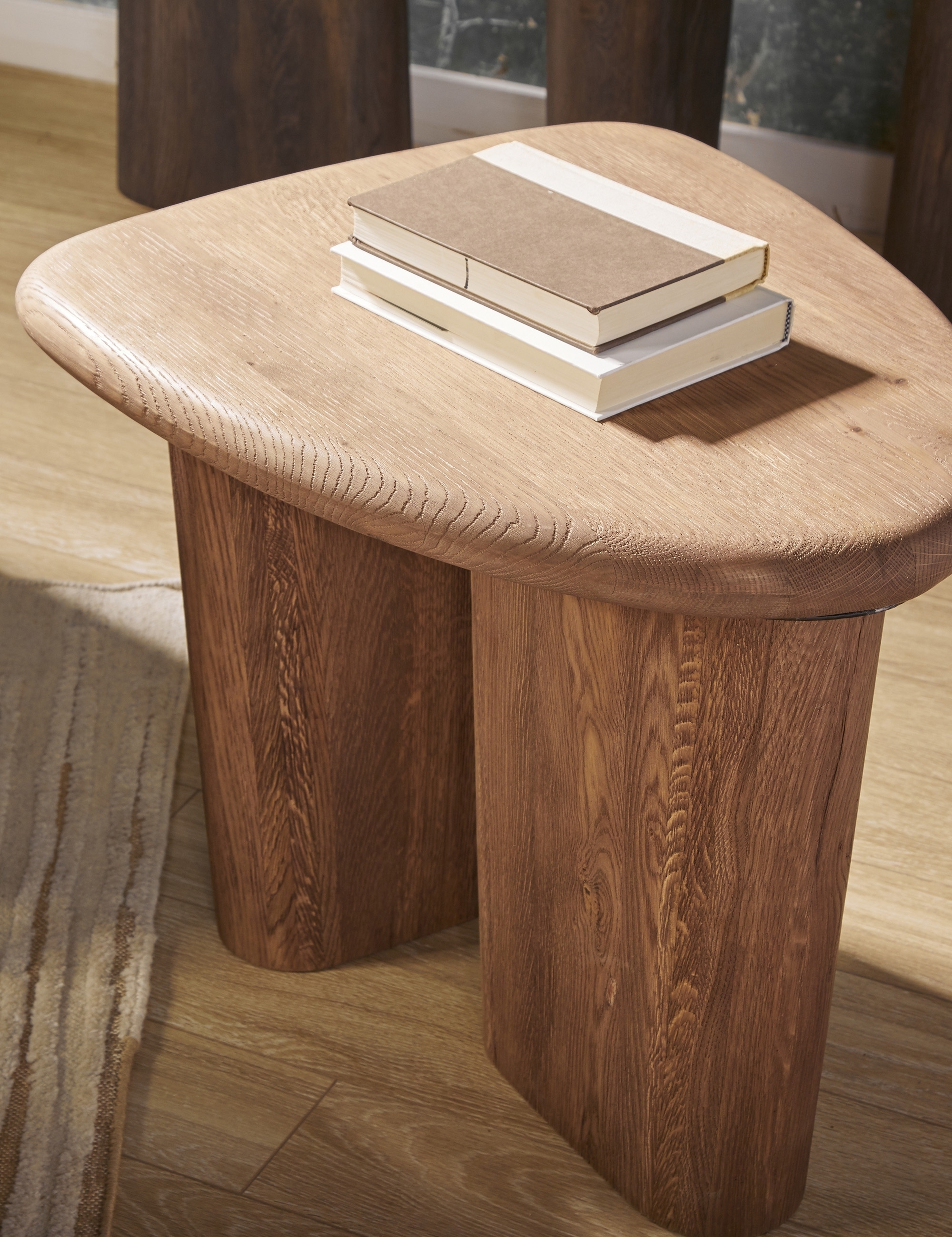 Nera Side Table, Brown - Image 2