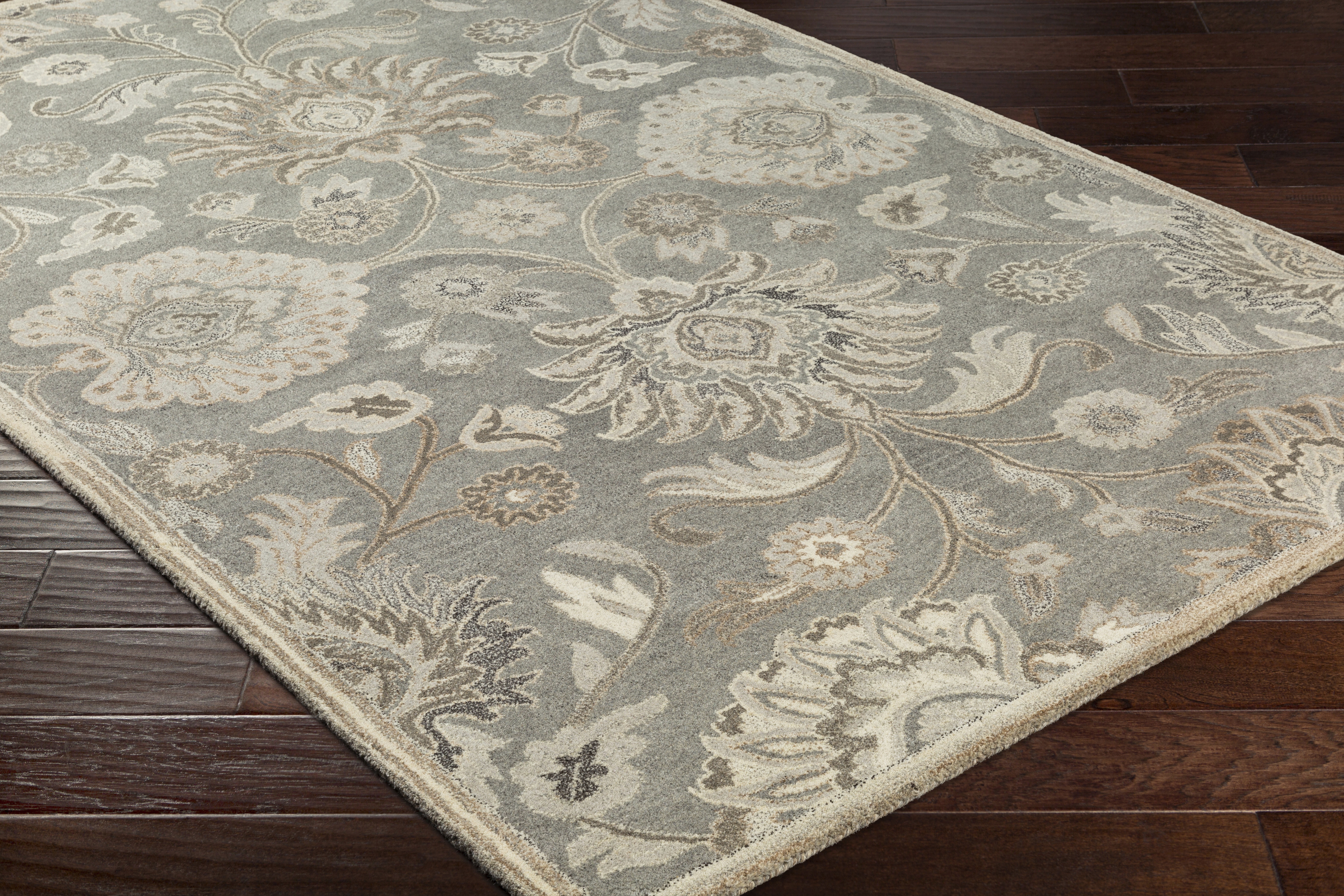 Caesar Beige Indoor 8' x 11' Handmade Rug - Image 7