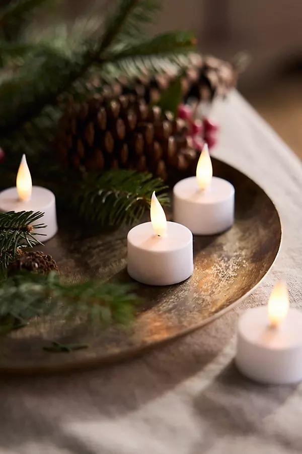 Stargazer Flameless Tea Lights, Set of 4 - Image 0