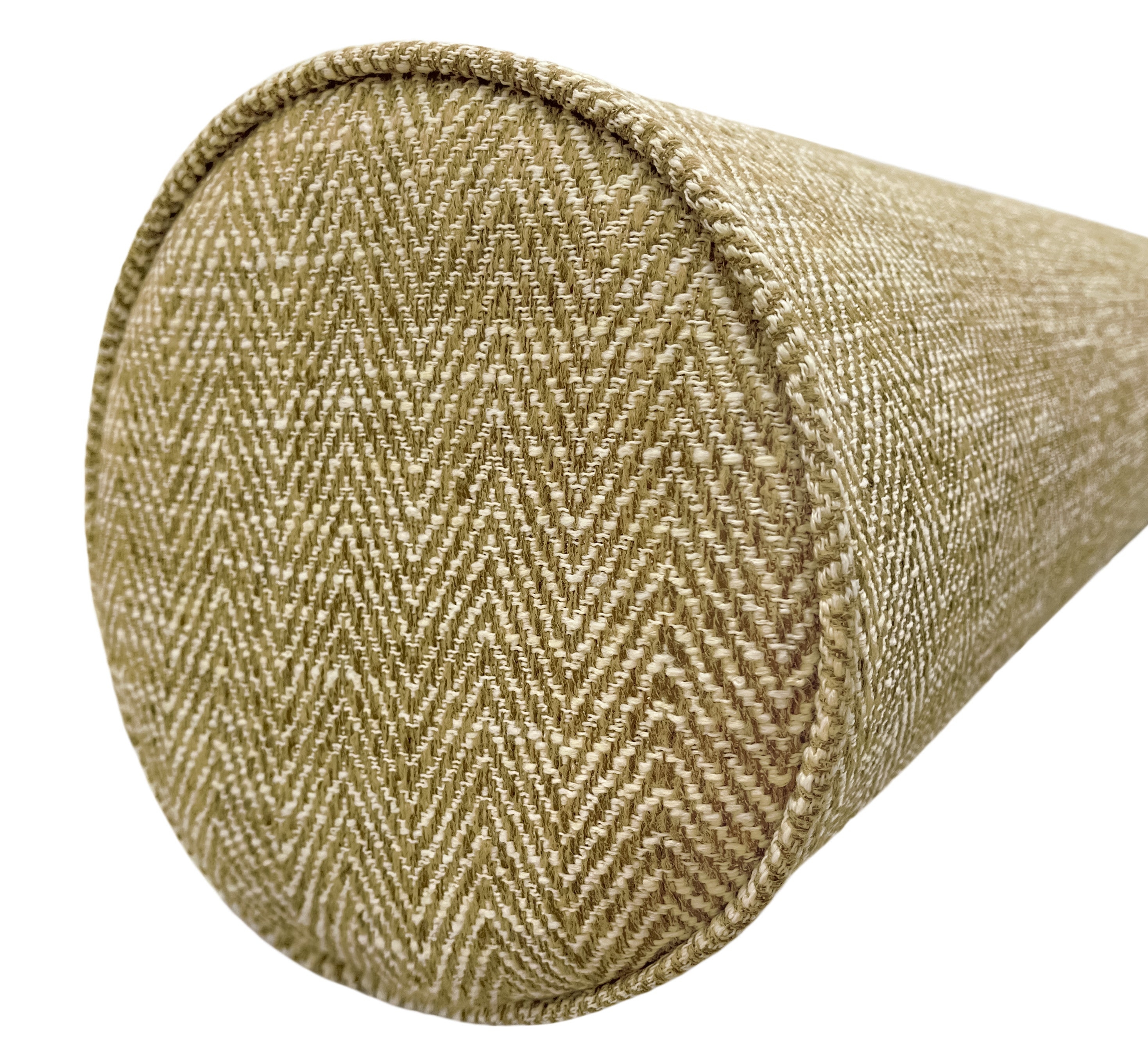 THE BOLSTER :: HERRINGBONE TWEED // SABLE - QUEEN // 9" X 36" - Image 1