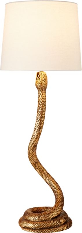 Snake Bronze Table Lamp - Image 4