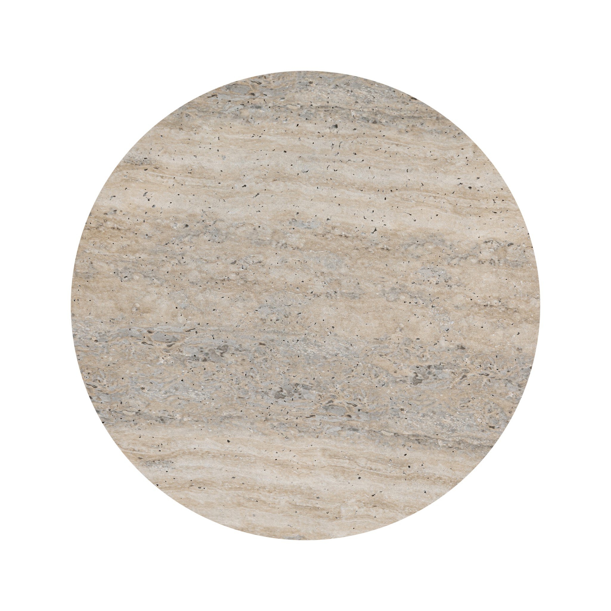 Odeon End Table - Textured Sandy Grey - Image 4