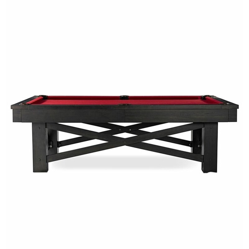 Plank & Hide Mccormick 8' Slate Pool Table with Professional Installation Included - Image 0