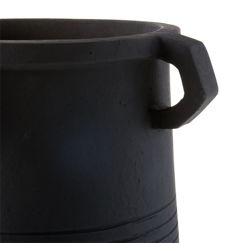 Stock Matte Black Vase - Image 4