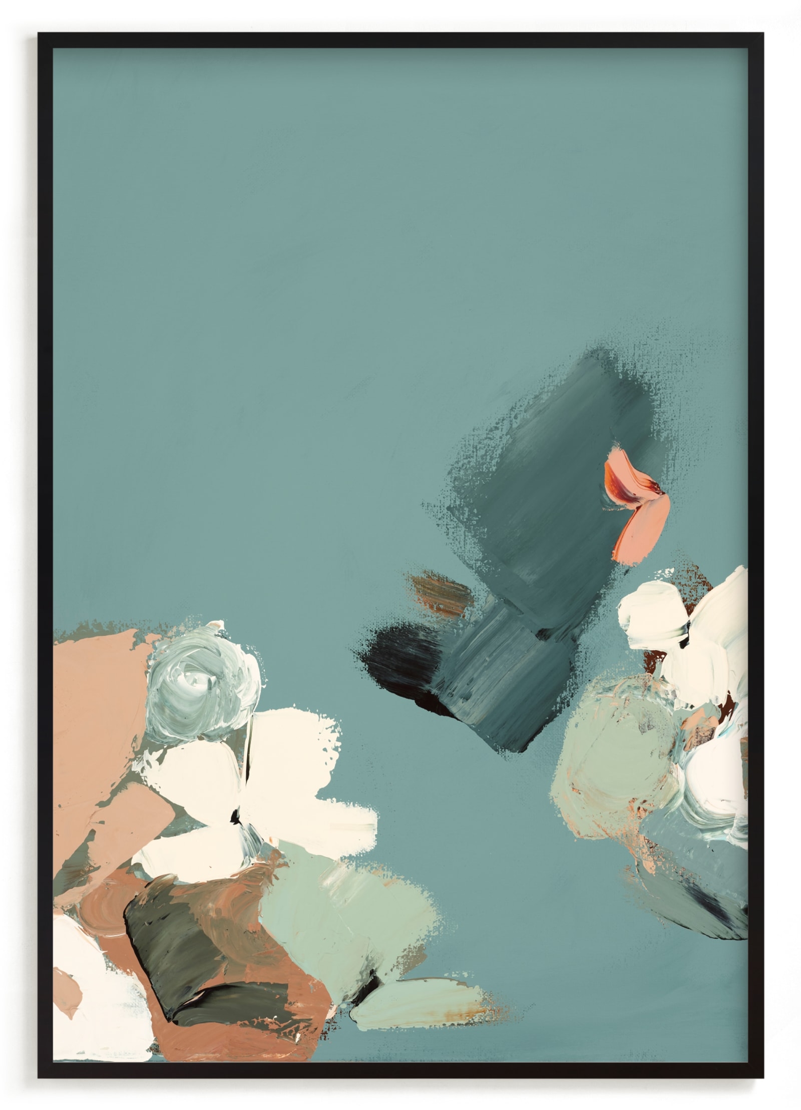 Cool Tone Abstract Botanical I Limited Edition Fine Art Print 2 - Image 0