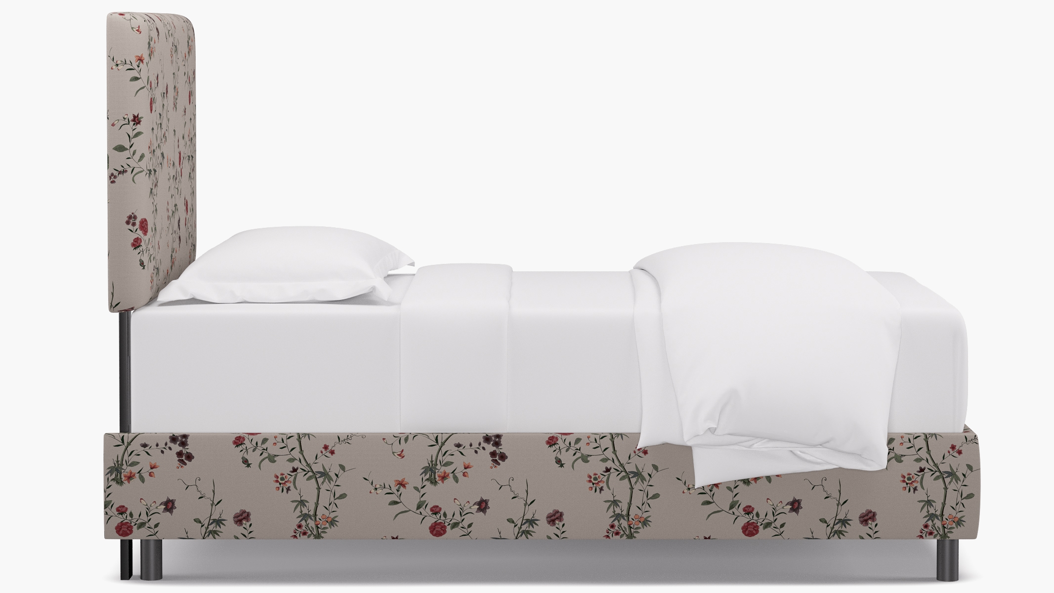 Square Back Bed, Multi Bamboo Garden, Twin - Image 2