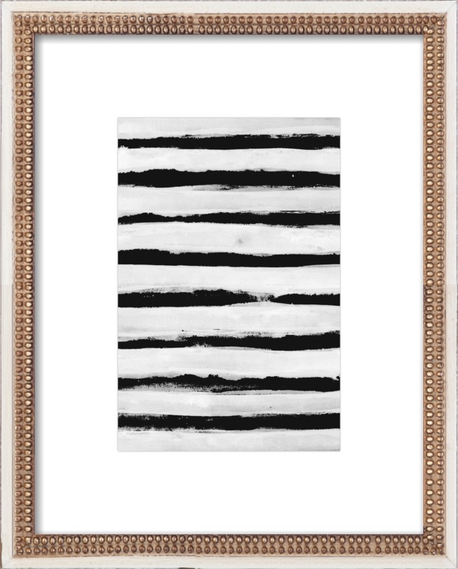 Black and White Stripes by Georgiana Paraschiv for Artfully Walls - Image 0
