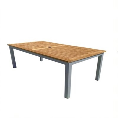 Catalina Outdoor Patio Rectangle Dining Table - Image 0