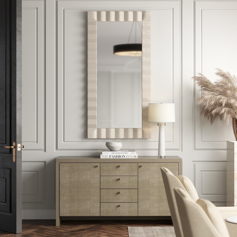 Worlds Away Milo Glam Full Length Mirror - Image 0