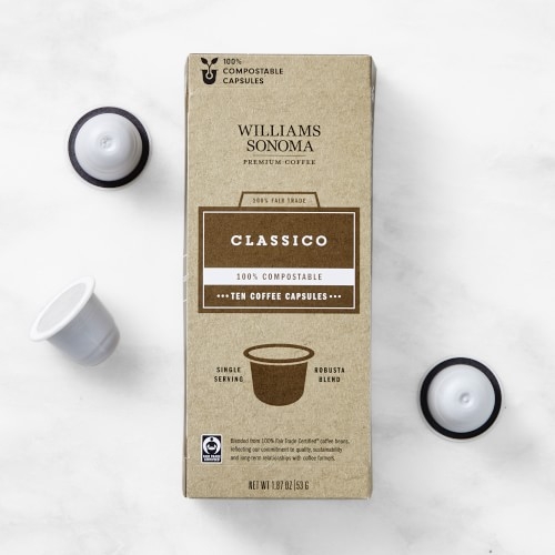 Williams Sonoma Compostable Coffee Capsules, Clasico - Image 0