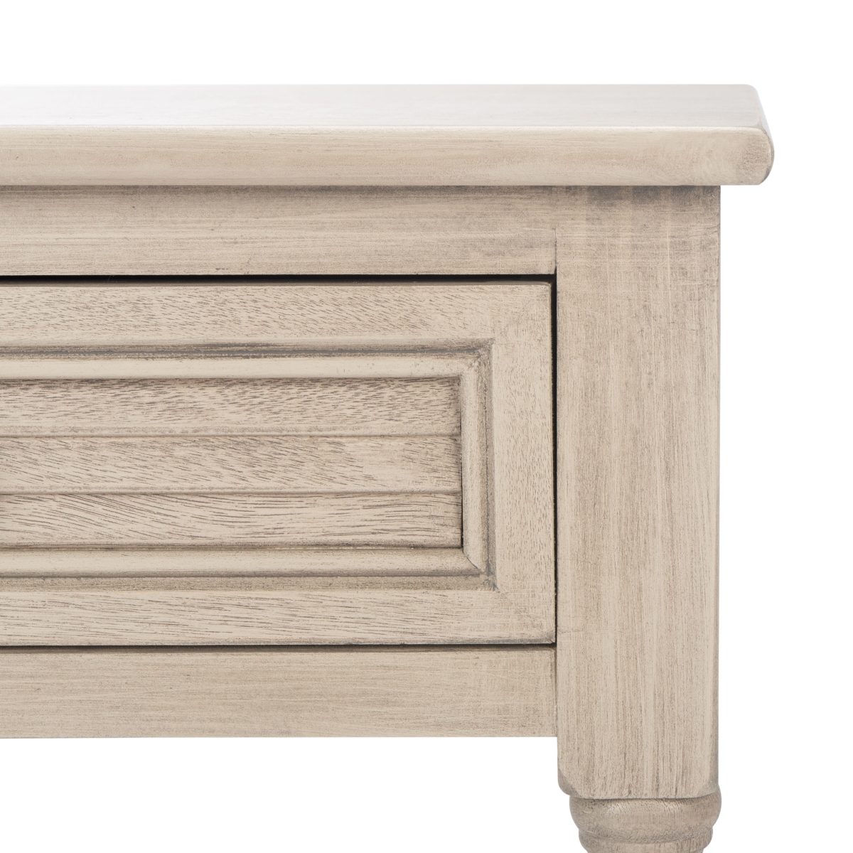 Tate 1 Drawer Accent Table - Greige - Safavieh - Image 2
