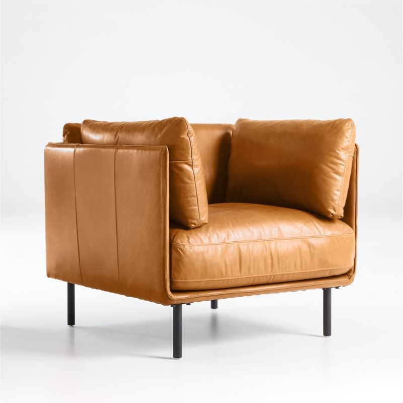 Wells Leather Chair - Image 5