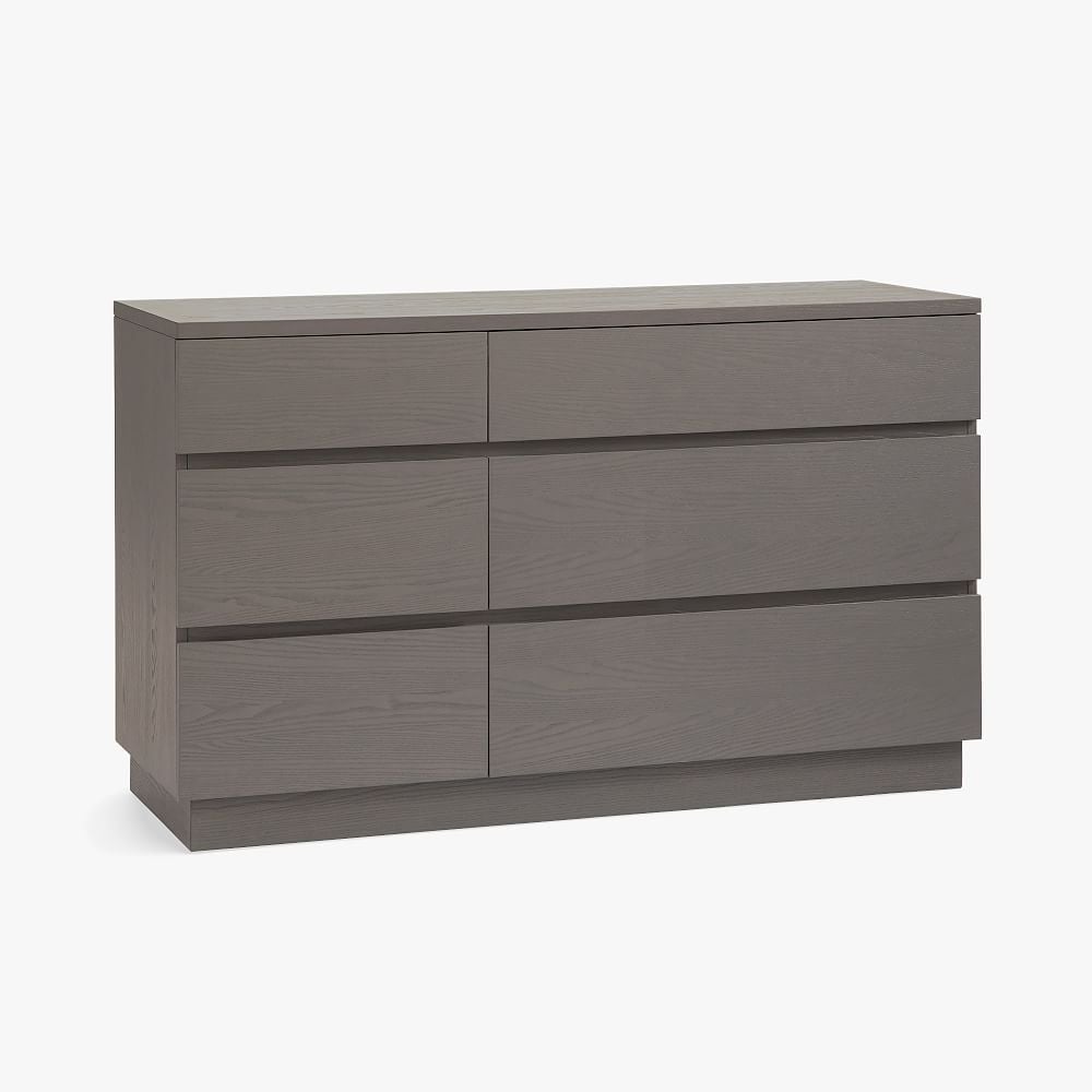Bowen 6-Drawer Dresser, Charcoal Pebble, In-Home - Image 0