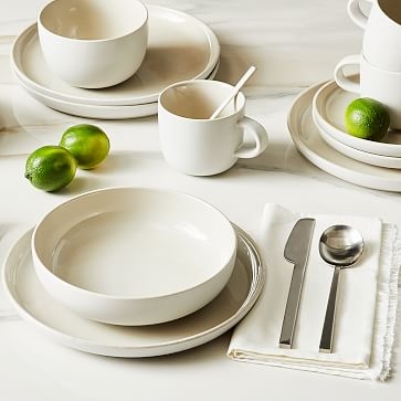 Aaron Probyn Kaloh Salad Plate, White, Set of 4 - Image 1
