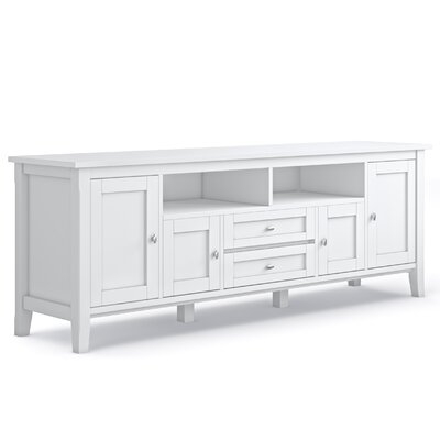 Alameda Solid Wood TV Stand for TVs up to 78 inches - Image 0