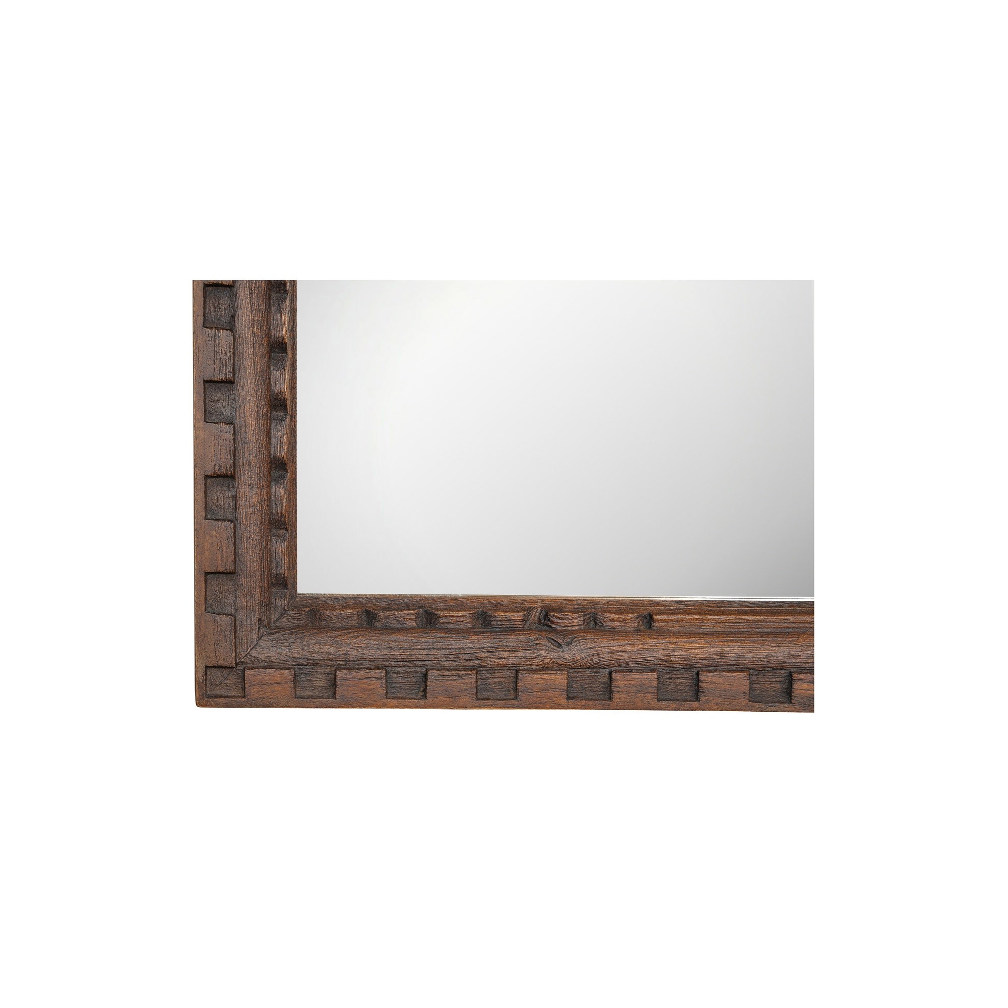 Holland Mirror Large Brown - Image 3