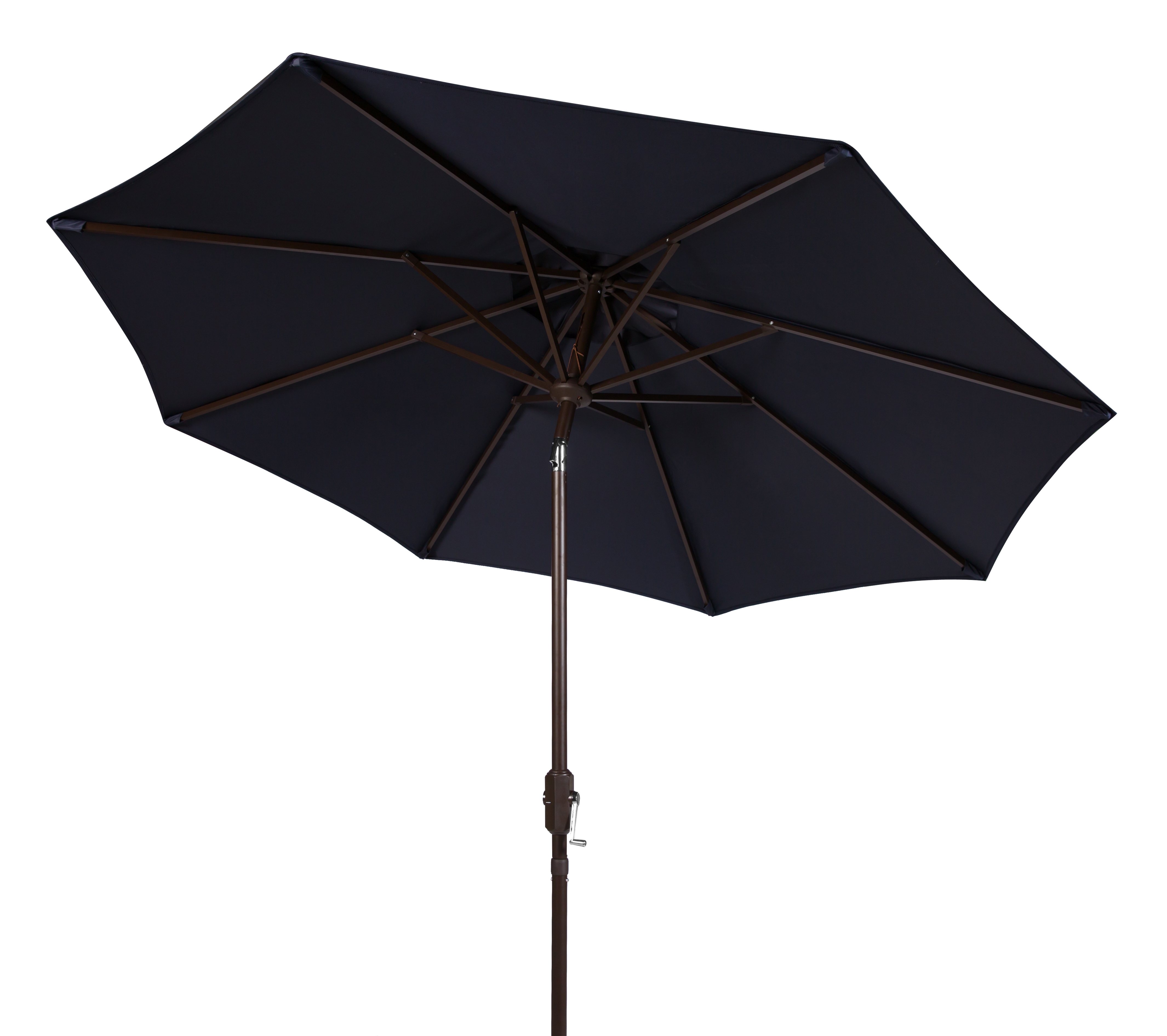 Uv Resistant Ortega 9 Ft Auto Tilt Crank Umbrella - Navy - Arlo Home - Image 1