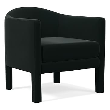 Isabella Upholstered Chair, Poly, Astor Velvet, Iron - Image 0