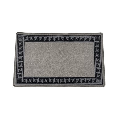 Mercer41 Alishka Collection Modern Door Mat 20" By 59" Inches (Gray) - Image 0