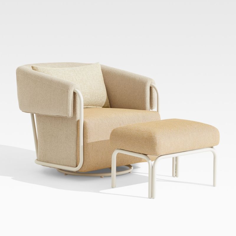 Campana Outdoor Swivel Chair - Image 4