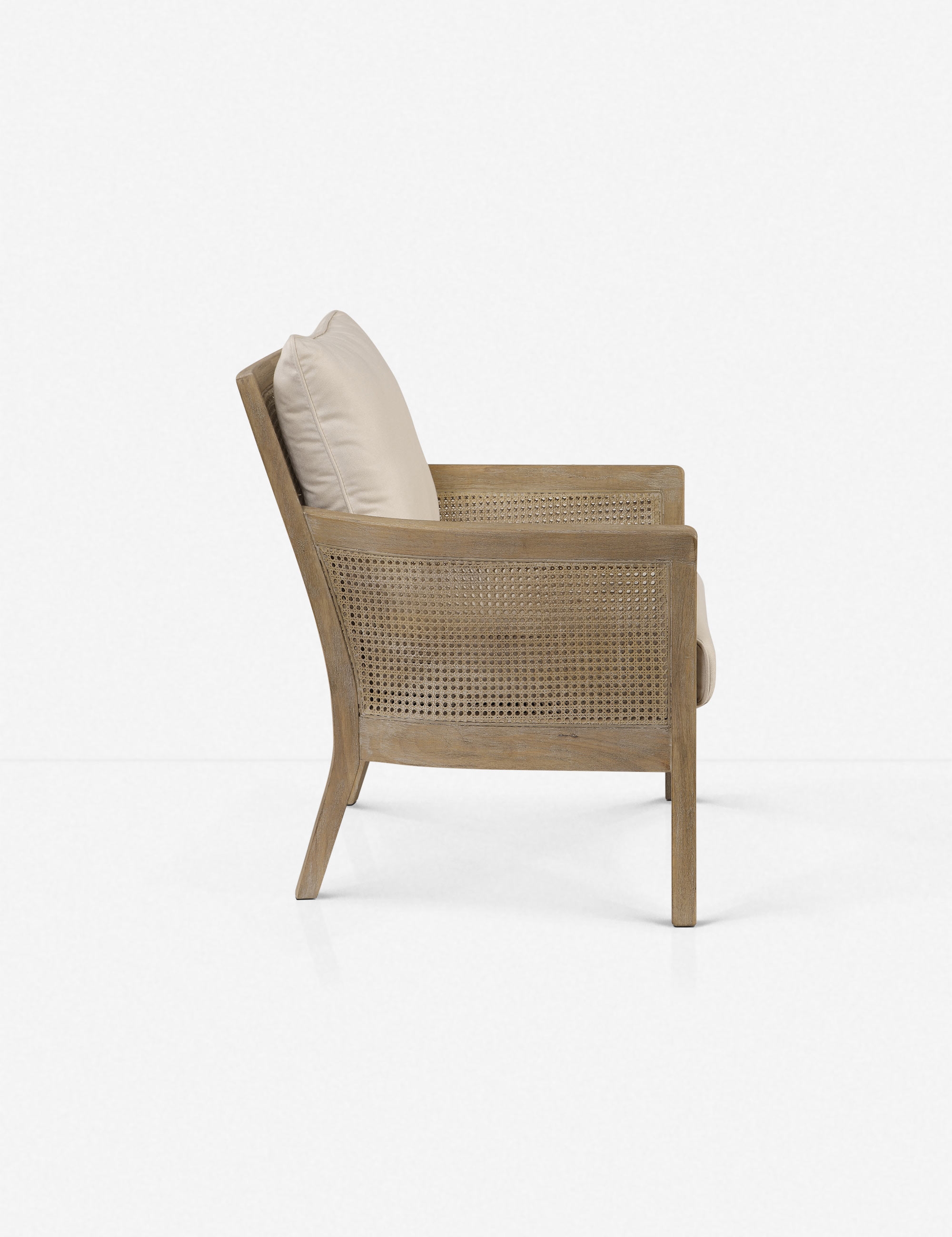 QUINCEY ARM CHAIR, NATURAL - Image 2