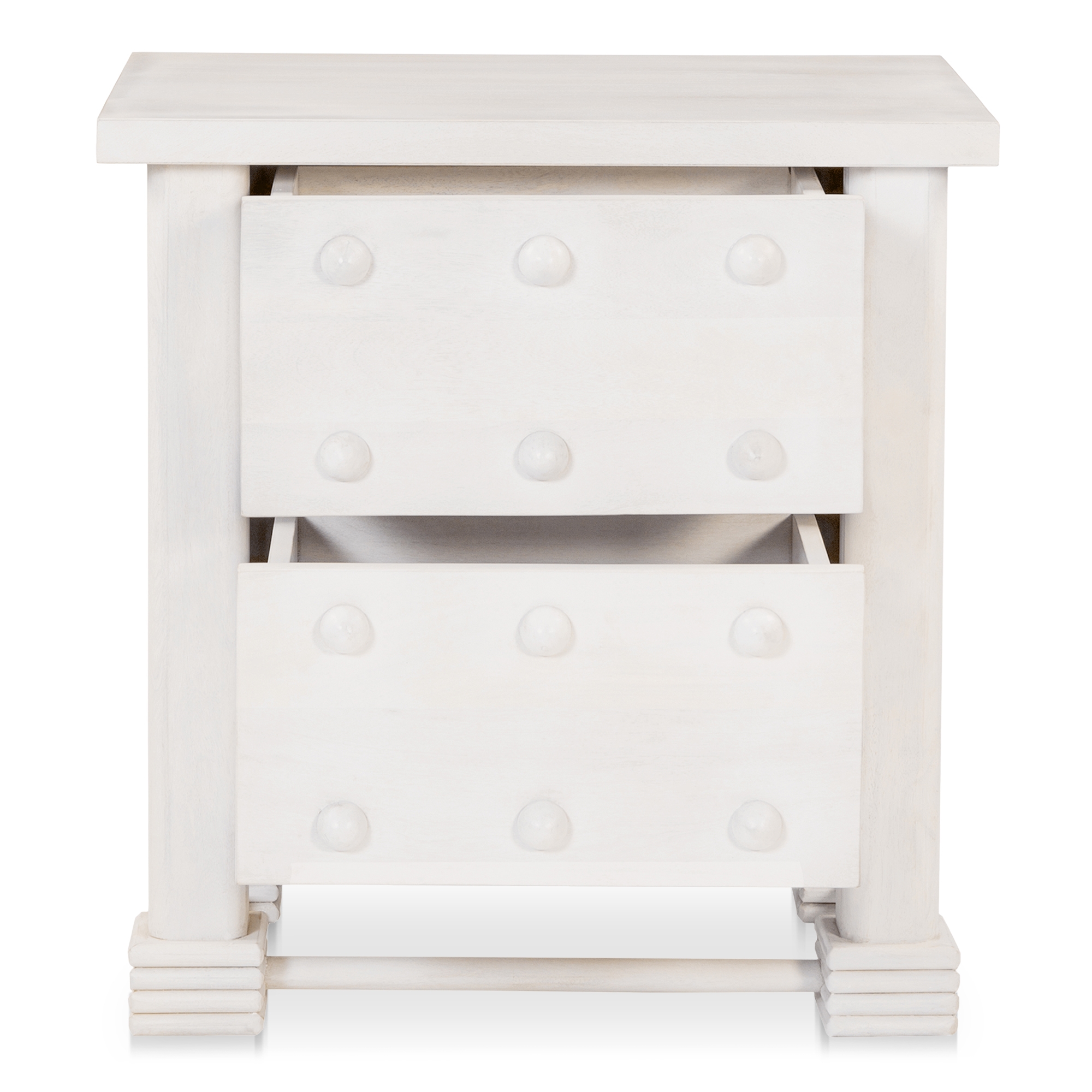 Clement Nightstand Whitewashed - Image 3