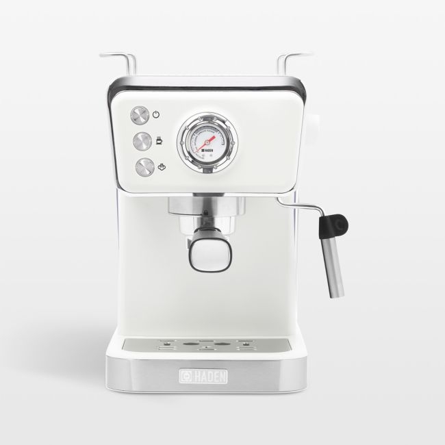 HADEN Barista Brew White Espresso Machine - Image 0