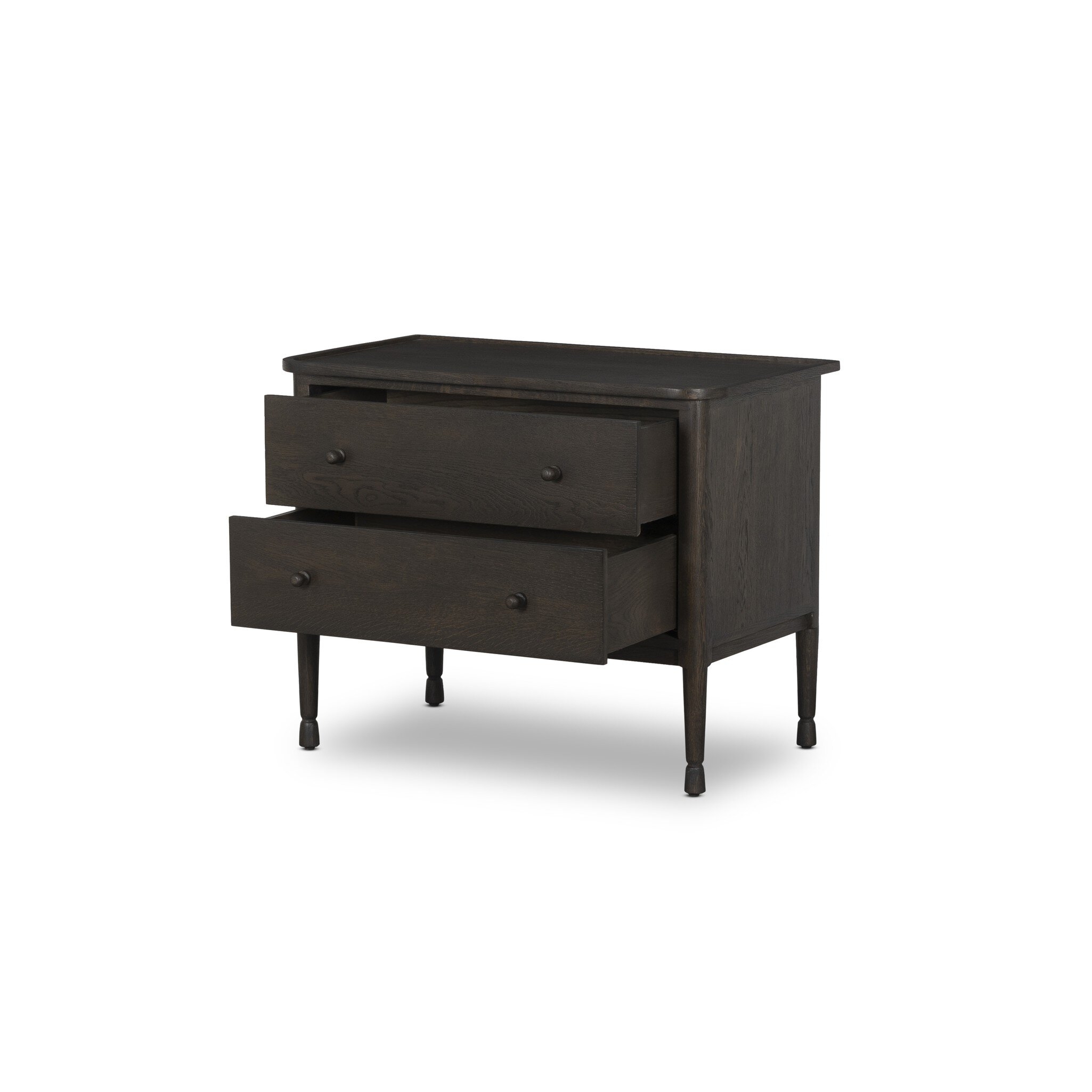 Franny Nightstand - Espresso Oak Veneer by Amber Lewis x Four Hands - Image 6
