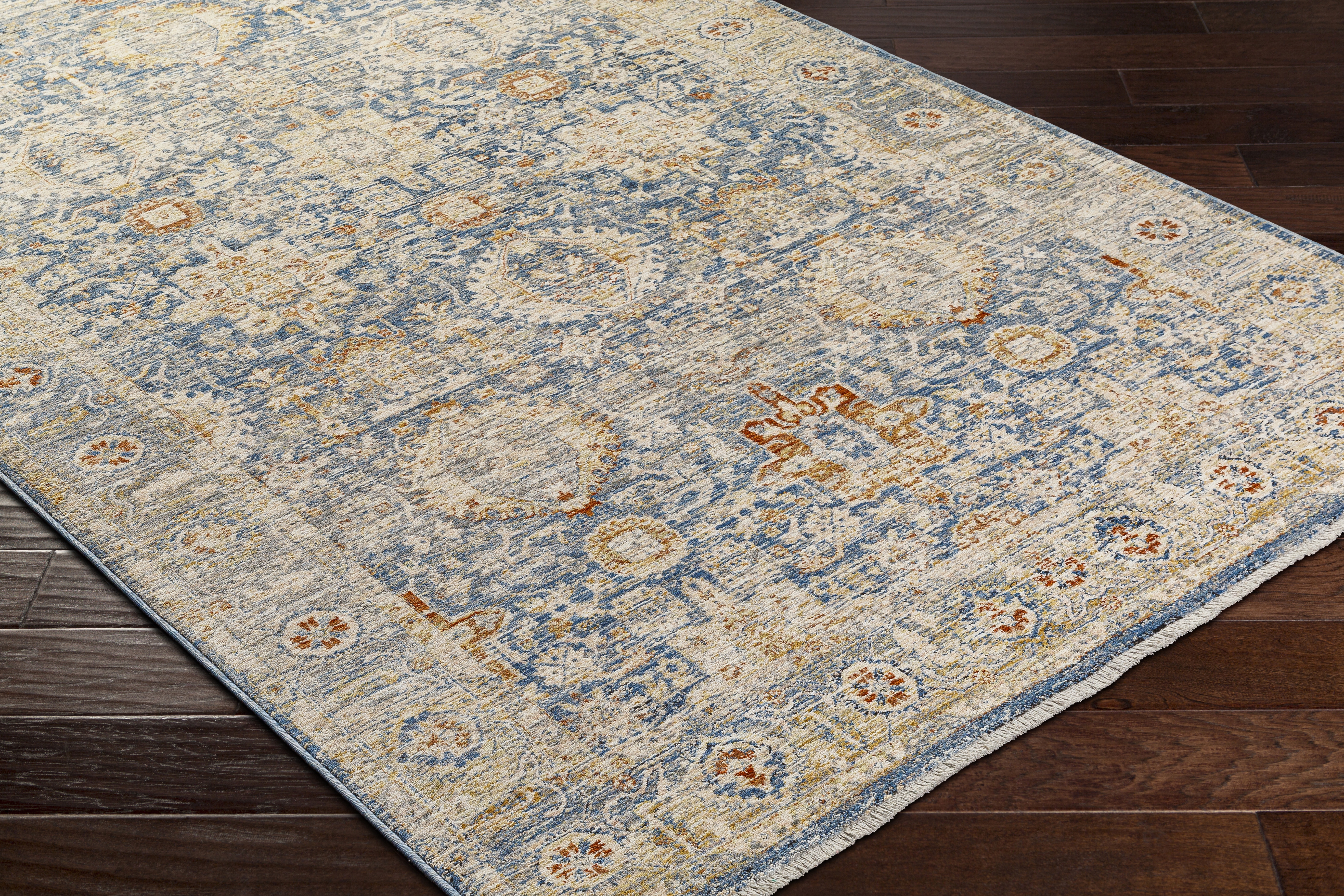 Chicago Beige Indoor 2' x 2'11" Machine Woven Rug - Image 5