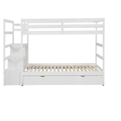 Rehobeth Twin Over Twin Bunk Bed with Trundle - Image 0