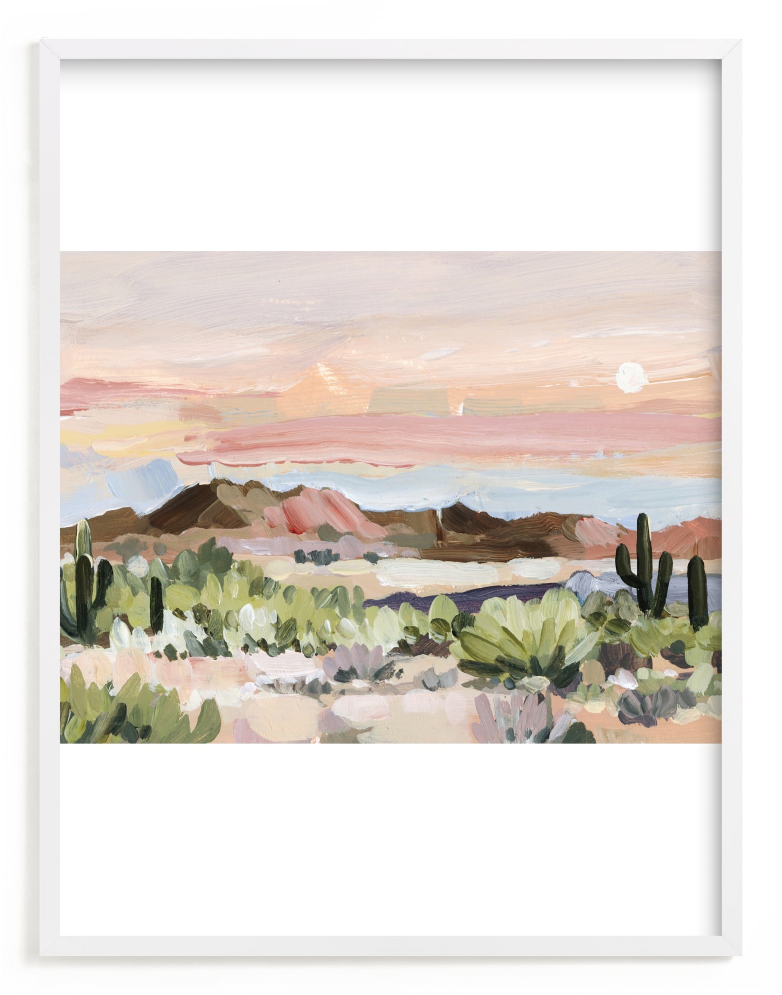 Arizona Desert Sunset Limited Edition Fine Art Print 2 - Image 0