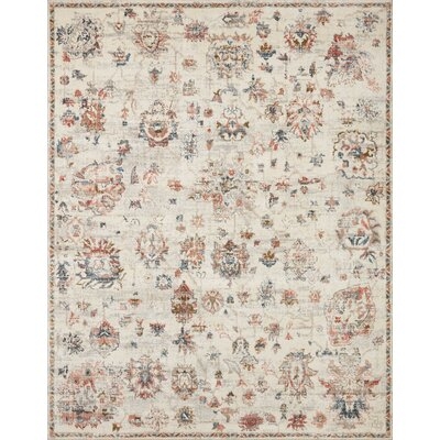 Limaville Floral Ivory/Gray Area Rug - Image 0