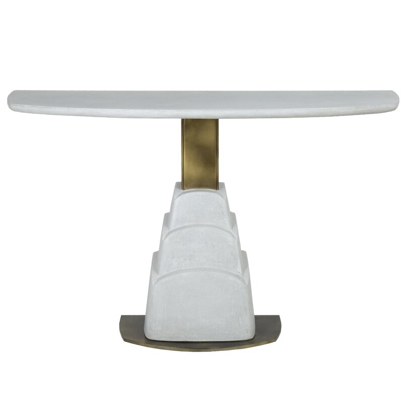 Selamat Designs Deco Demilune Dining Table - Image 0