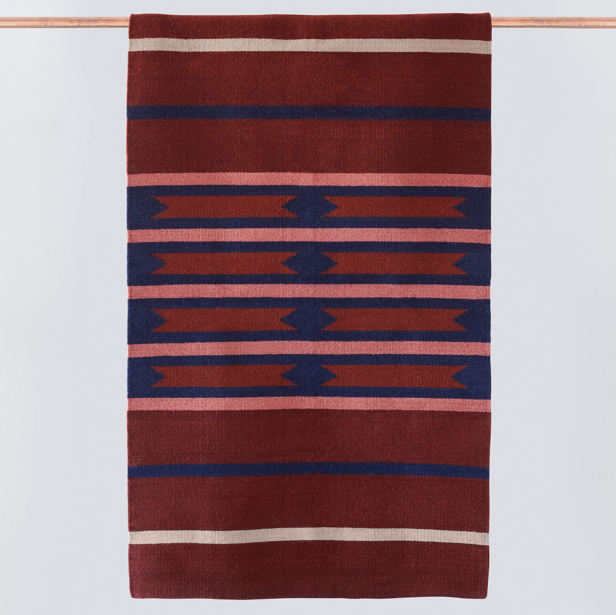 The Citizenry Bandera Handwoven Accent Rug | 2.5' x 8' | Olive - Image 3