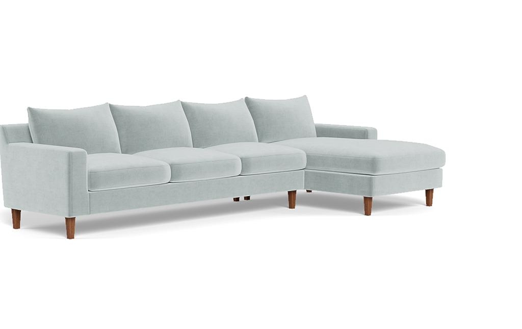 Sloan 4-Seat Right Chaise Sectional - Image 1