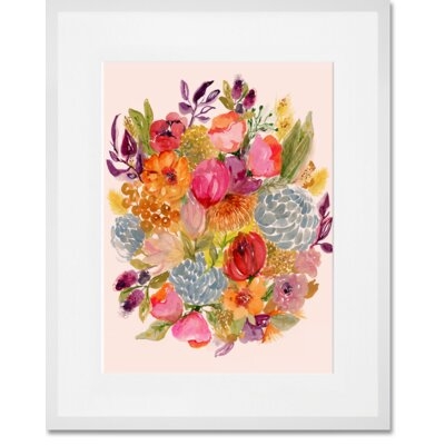 Succulent Bouquet IV by Shannon Newlin - Picture Frame Graphic Art Print on Paper - Image 0