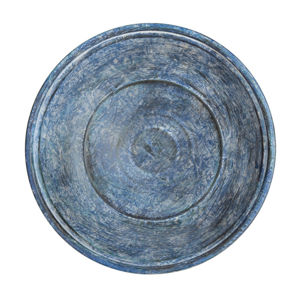 Orian Bird Bath - Mossy Blue - Safavieh - Image 3