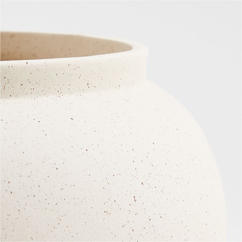 Jimena Natural Ceramic Centerpiece Bowl - Image 3